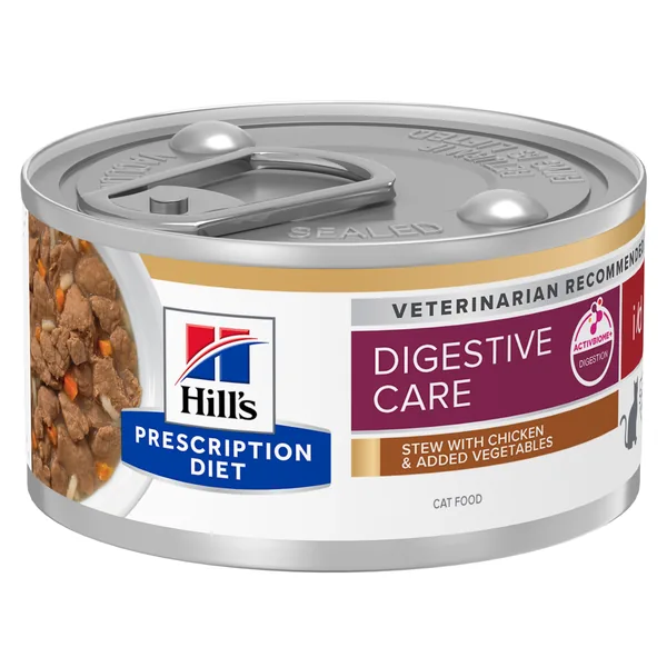 Hill’s Prescription Diet Feline i/d estofado con pollo y verduras Latas Para Gato 24 x 82 g