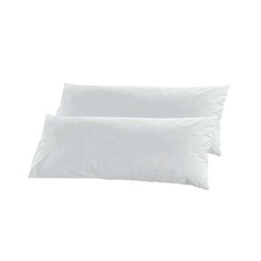Pack de 2 almohadas Noah fibra tacto seda antialérgicas 70 cm