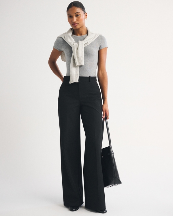 Pantalones de pernera muy ancha de Curve Love A&F Forme
