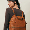 Mochila antirrobo con detalles metálicos