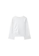 B11 Camiseta manga larga japonesa cintura ajustada