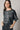 Blusa bandana gris antracita manga fruncida