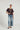 Camiseta oversize raso berenjena