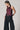 Pantalón ancho de pinzas negro