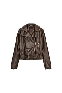 CAZADORA BIKER EFECTO PIEL