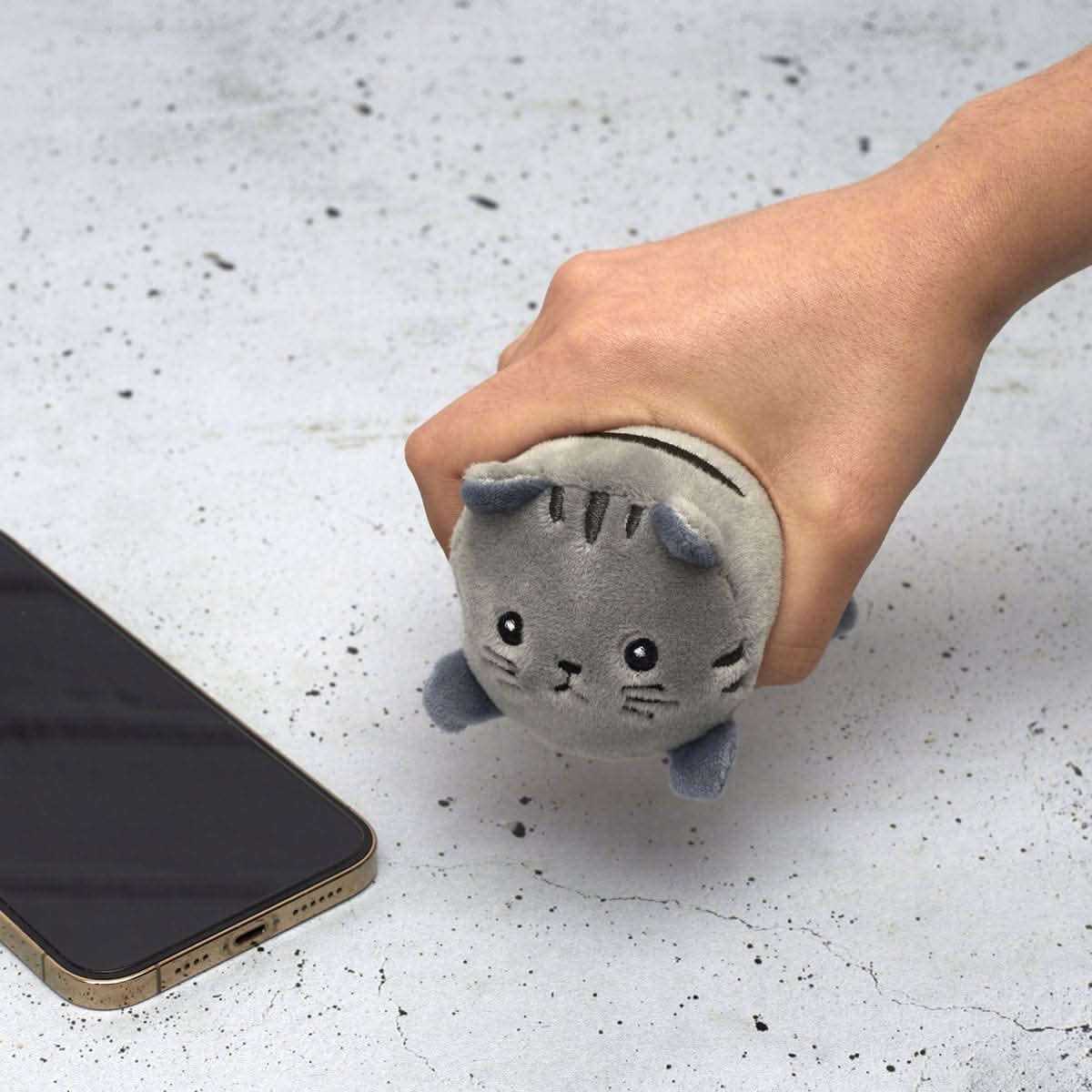 MINI SQUISHY CHAT GRIS