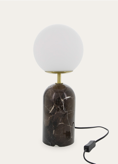 LAMPE À POSER AVEC PIED EN MARBRE