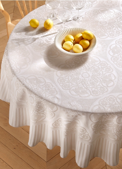 NAPPE JACQUARD RONDE