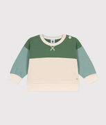 Sweatshirt en molleton bébé