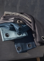 RIDEAU ISOLANT THERMIQUE UNI TEXTURÉ