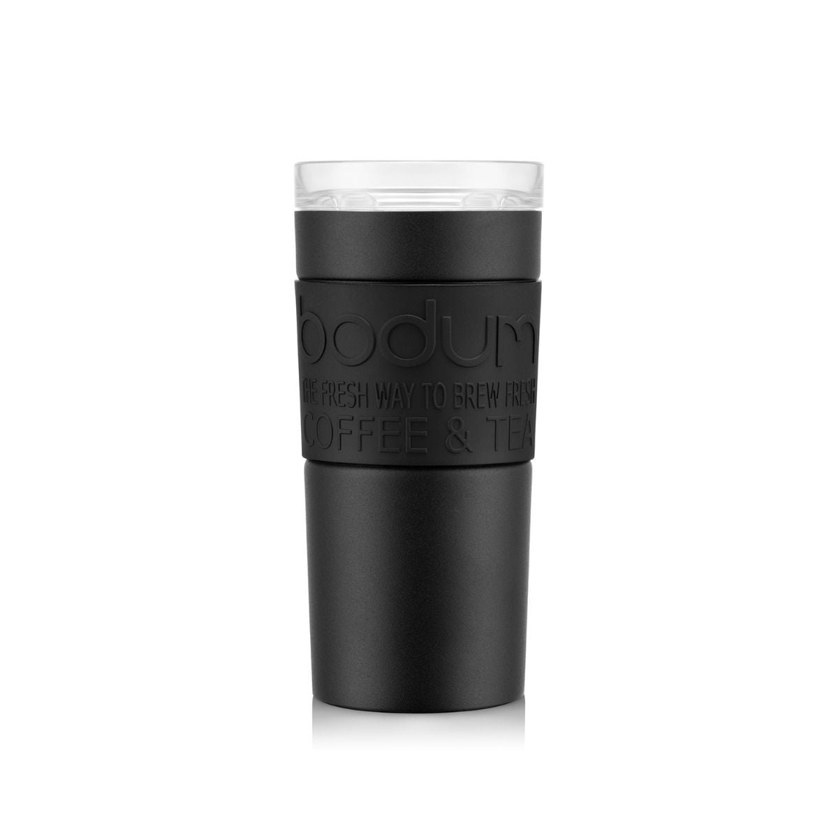 Mug de voyage isotherme en inox double paroi, couvercle à vis hermétique, 0.35 l