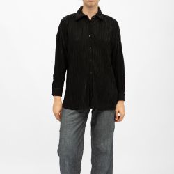 Chemise côtelé velours avec boutons clodette Femme