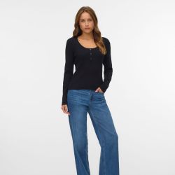 Pull cotelé willow à boutons Femme