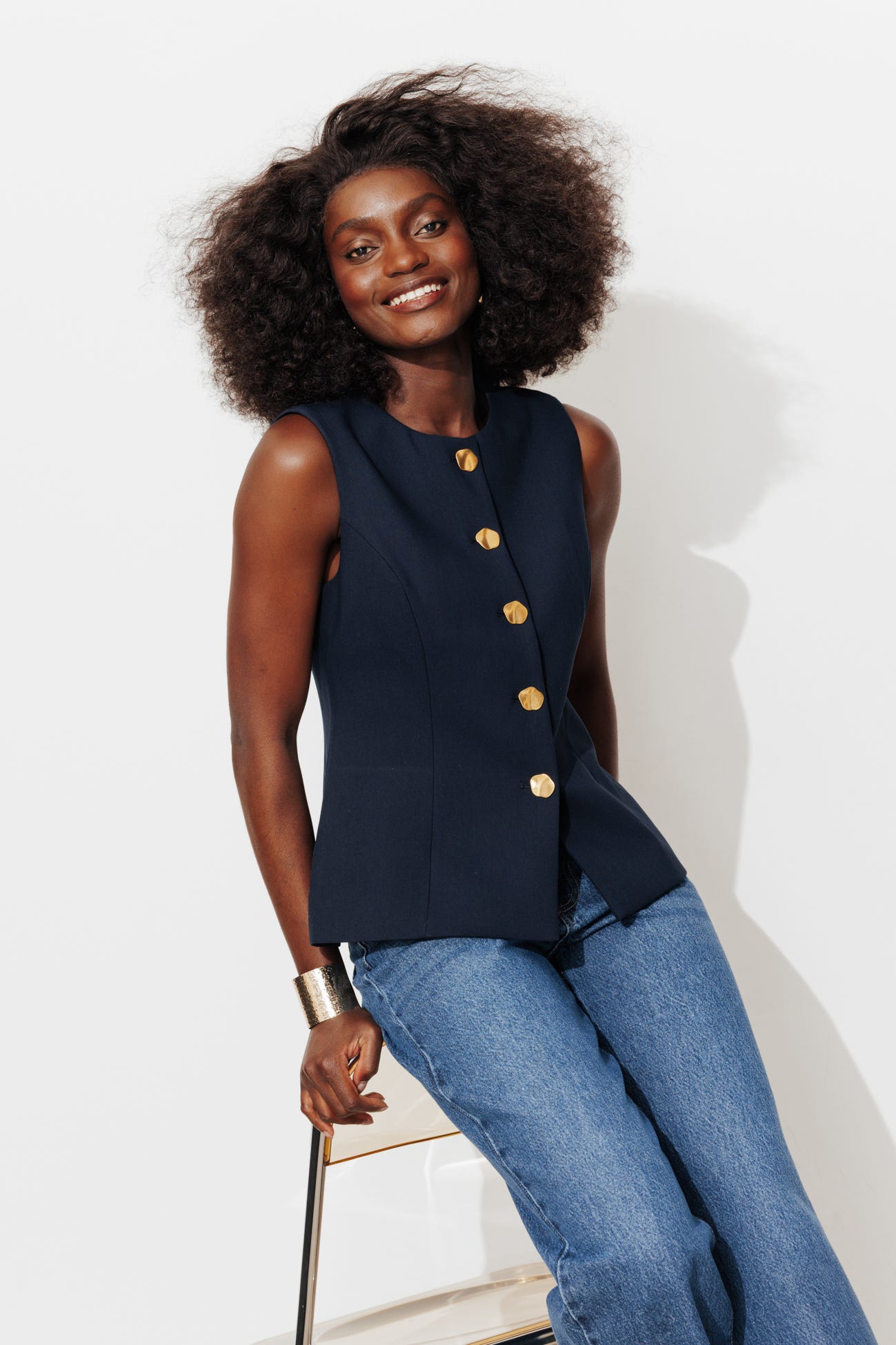 Veste sans manches Femme