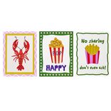 Affiche déco x3 papier thème cuisine 10x15cm (4 modèles)