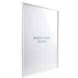 Cadre photo bord vague plastique coloré 54x74cm pour photo 50x70cm (3 modèles)
