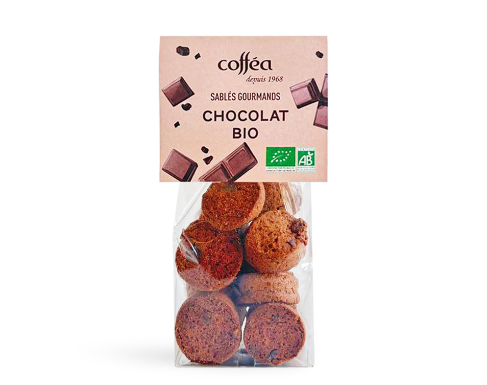 Sablés gourmands au chocolat Bio 70g