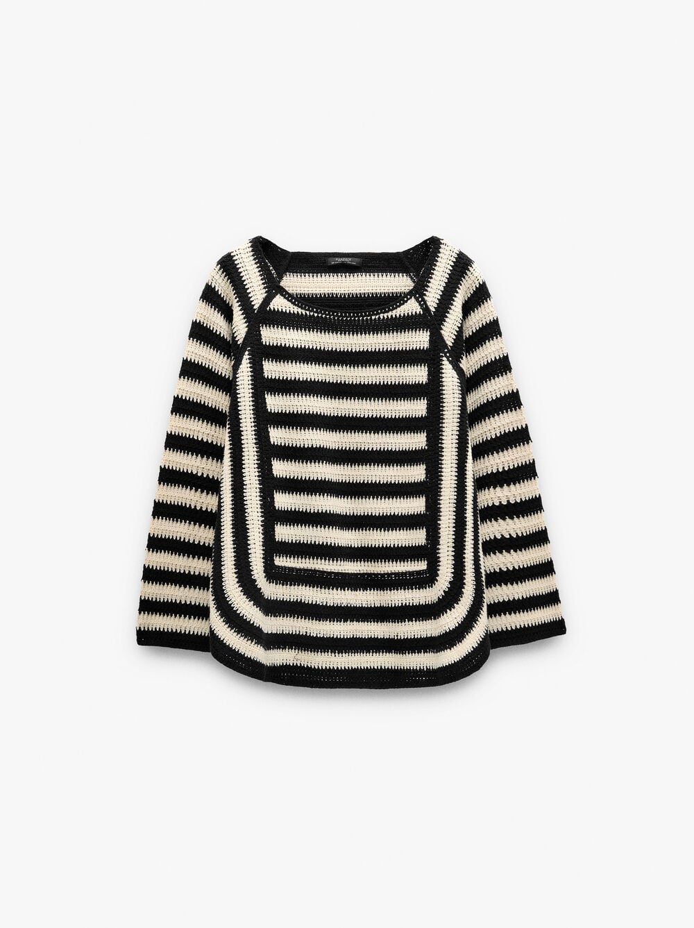 Pull en maille avec rayures