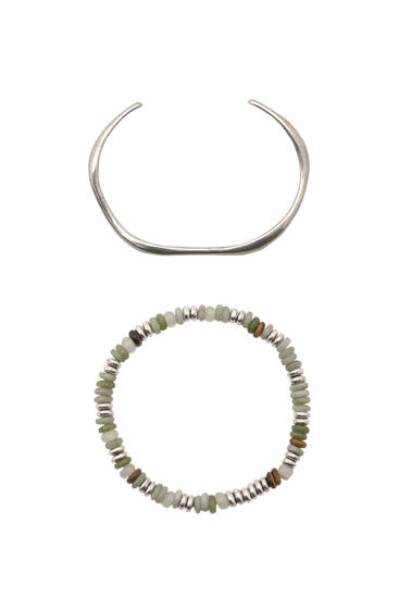 Lot de 2 bracelets
