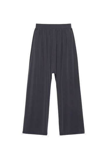 Pantalon relaxed cupro