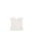 Corset en dentelle à baleines