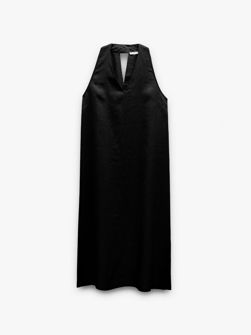 Robe dos-nu 100 % lin