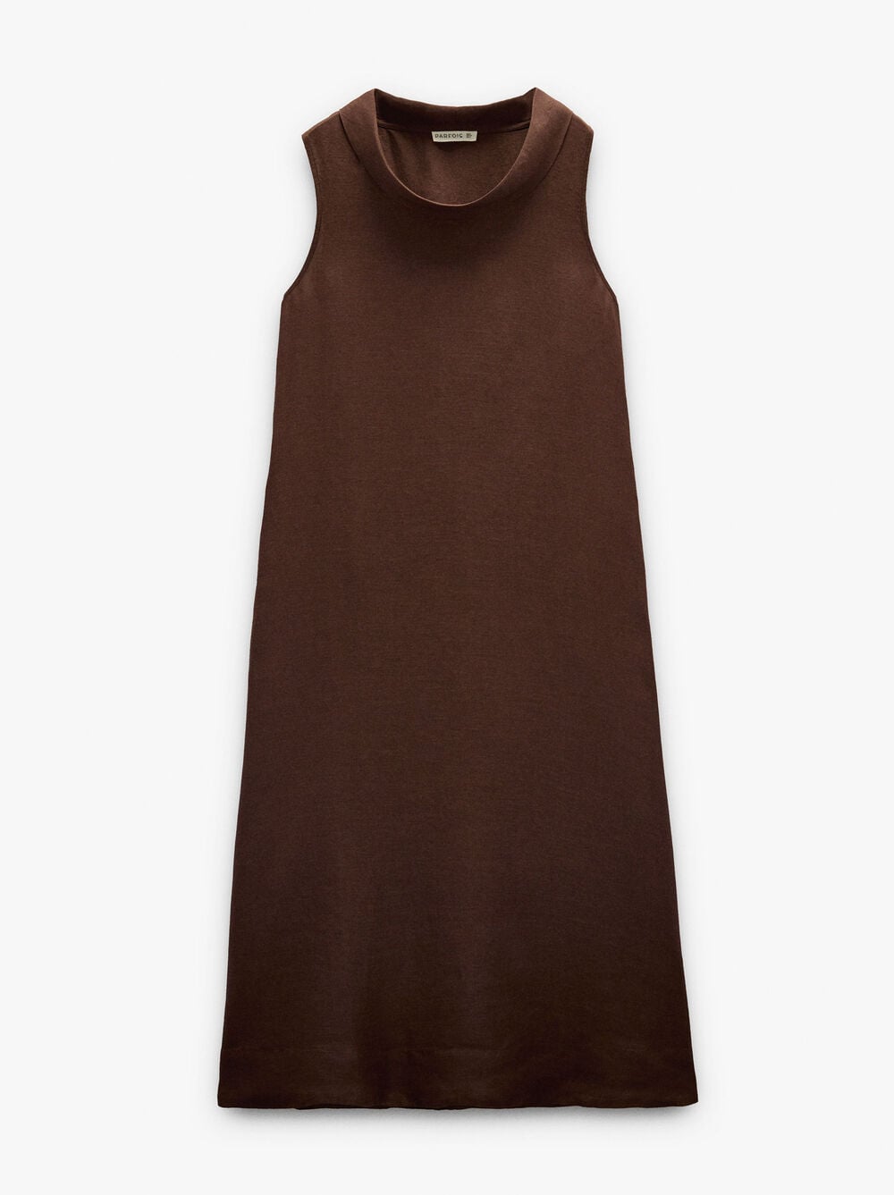 Robe lisse longue 100% lin