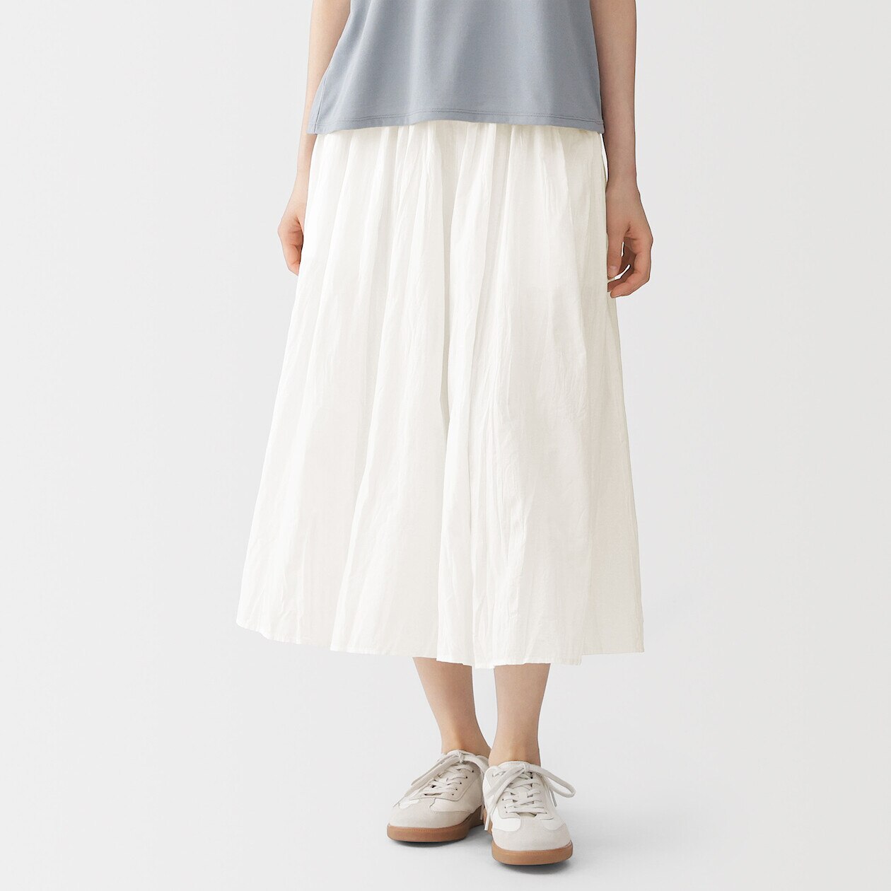 Women's Organic Cotton Irregular Crêpe Culottes