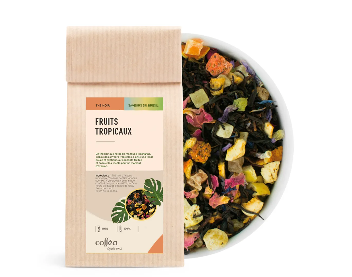 Thé noir Fruits tropicaux