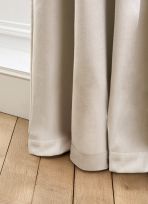 RIDEAU THERMIQUE UNI EFFET VELOURS MAT