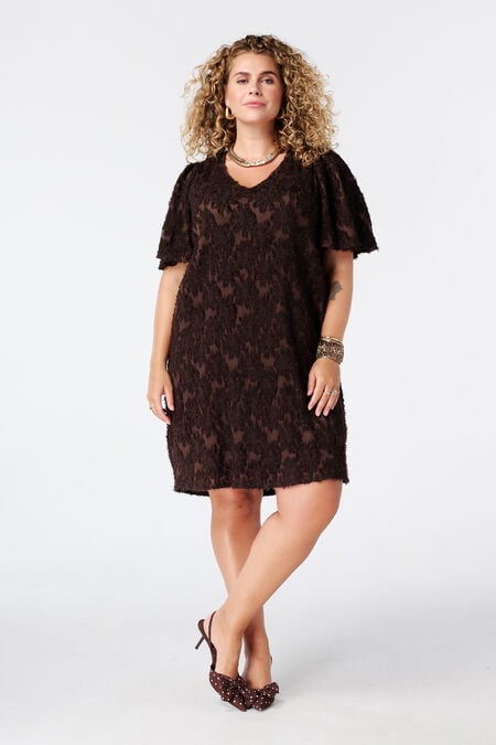 Robe à manches bouffantes