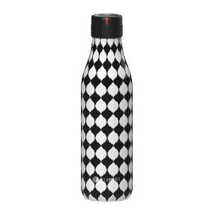 Bottle Up Design termoflaske 0,5L svart/hvit/rutete