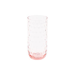 Danish Summer longdrink glass, pink