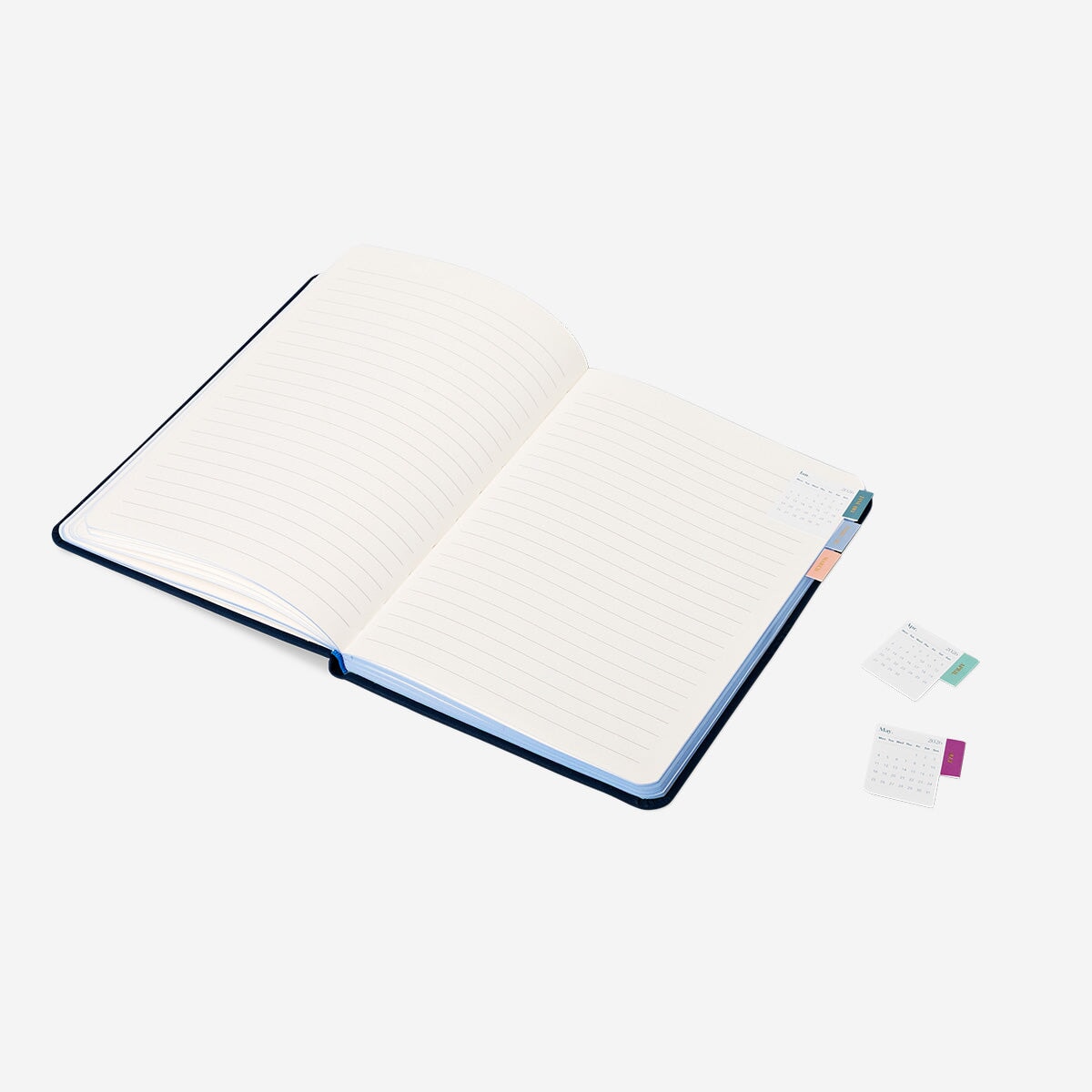 Autocollants calendrier pour bullet planner