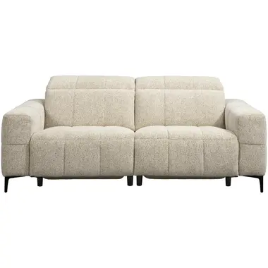 Canapé Maeve 3 places réglabl - beige chiné