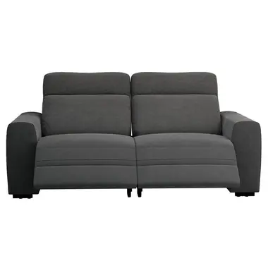 Canapé James 3 places réglable - tissu Supple - couleur anthracite
