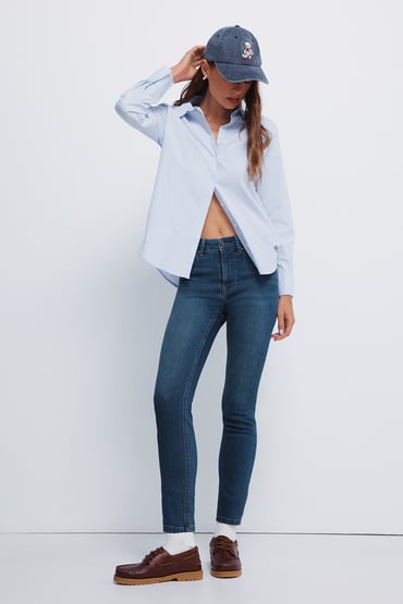 Slim cropped jeans