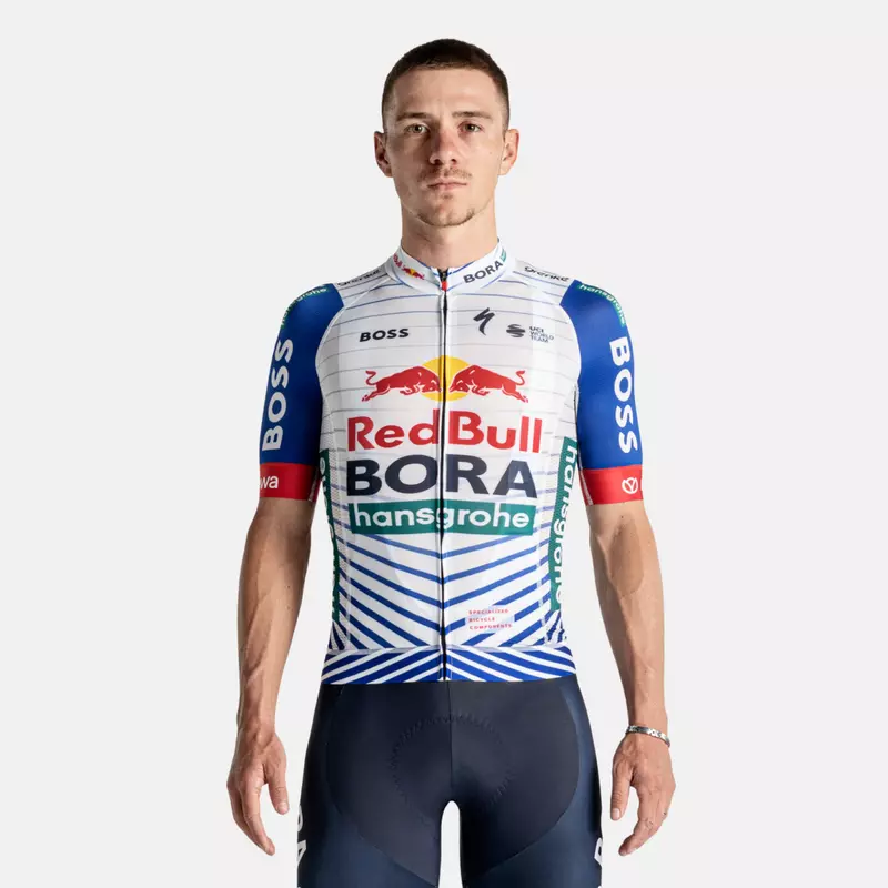 Red Bull - BORA - hansgrohe replicashirt met korte mouwen