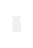 Geribbeld racerback T-shirt van katoen