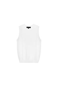 SLEEVELESS KNIT TOP