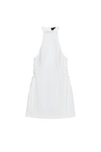 HALTER NECK DRESS WITH SIDE TIES
