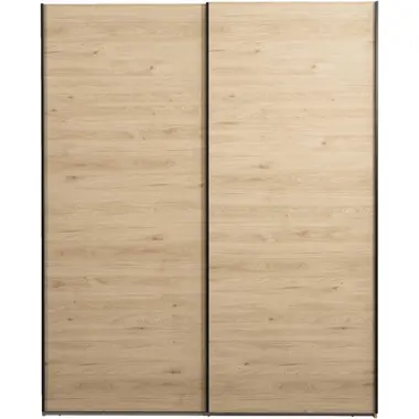 Schuifdeurkast Bergamo - eikenkleur - 221x178,5x66,6 cm product