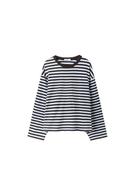 Gestreept T-shirt met lange mouw
