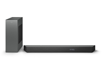 Philips soundbar met draadloze subwoofer TAB8507B/10