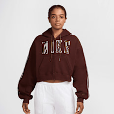 Studio Fleece Medium Weight Oversized Crop Full-Zip