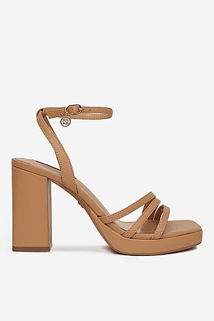 Sandały NINE WEST TS6197-01 BeżowyNINE WEST - Sandały na słupku