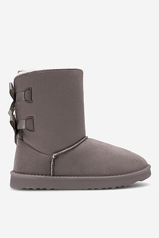 Botki DeeZee CORY WSL19150-21 SzaryDeeZee - Śniegowce ocieplane