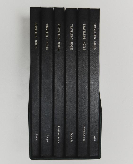 KOMPLET DZIENNIKÓW PODRÓŻNYCH KONTYNENTY (6 SZT.)