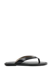 FLAT LEATHER SANDALS