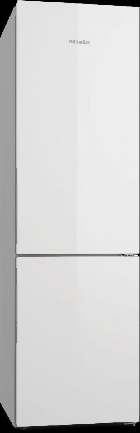 Combină frigorifică de sine stătătoare Miele KFN 4898 AD brws Alb Brilliant (sticlă)